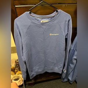 Blue Champion sweatshirt